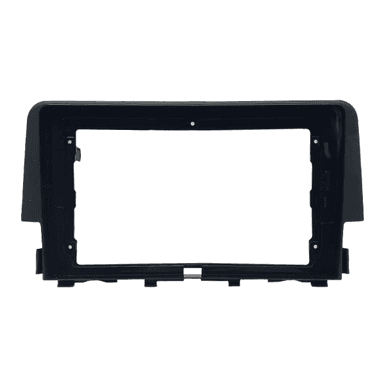 MOLDURA 2 DIN 9" HONDA CIVIC 2017 A 2021 BLACK PIANO FIAMON