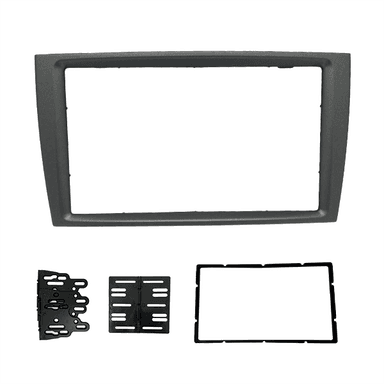MOLDURA PAINEL 2 DIN PEUGEOT 308 / 408 GRAFITE ORIGINAL