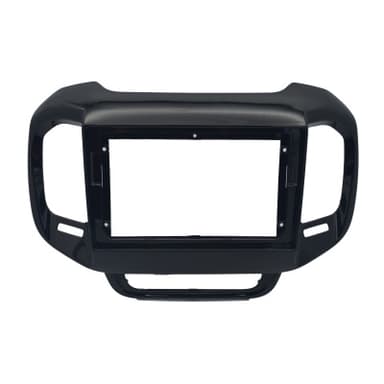 MOLDURA 2 DIN 9" FIAT TORO PRETO FOSCO CHINES FIAMON