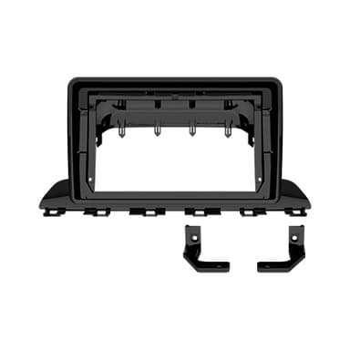 MOLDURA 2 DIN 9" HYUNDAI HB20 2020 BLACK PIANO PADRAO CHINES