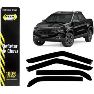 CALHA DE CHUVA AUTOMOTIVA TORO 2016 A 2022 4P ECOFLEX