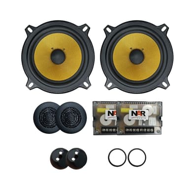KIT 2 VIAS 5" KEVLAR 60 WRMS NAR CROSSOVER ACRILICO