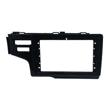 MOLDURA 9" FLUTUANTE HONDA WR-V 2017/2022 E FIT G3 2015/2022 COM BOTAO AIRBAG DUPLO BLACK PIANO FIAM