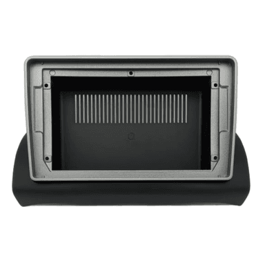 MOLDURA 9" FIAT ARGO / CRONOS 2017 2021 PRETO COM FILETE GRAFITE