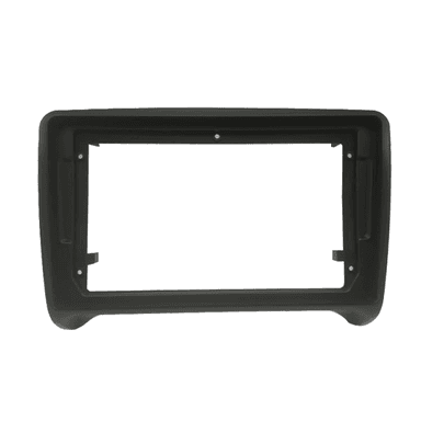MOLDURA 2 DIN 9" AUDI TT 2006/2014 G2 PRETA CHINES