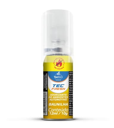 AROMATIZANTE MINI TECFRESH BAUNILHA TECBRIL 12ML / 10G