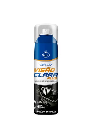 LIMPA TELAS VISAO CLARA PLUS SPRAY TECBRIL