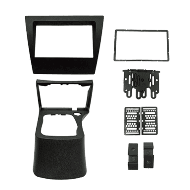 MOLDURA 7" CELTA G2 2006/2015 PRISMA 006/2012 (CONSOLE PRETA)