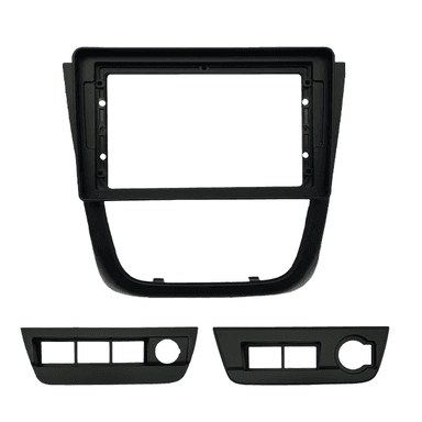 MOLDURA 9" FLUTUANTE VW GOL G5 RALLYE E SAVEIRO CROSS PRETA