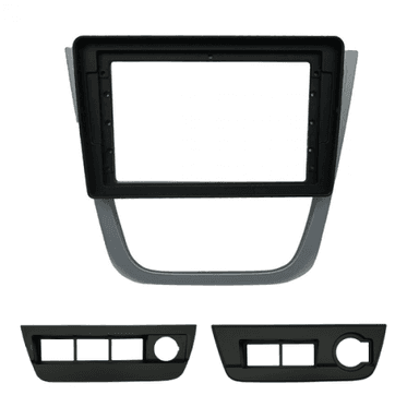 MOLDURA 9" FLUTUANTE VW GOL G5 RALLYE E SAVEIRO CROSS GRAFITE