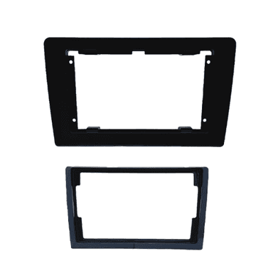 MOLDURA 10.1" / 9" CAMINHAO FLUTUANTE VW CONSTELLATION PRETA FIAMON
