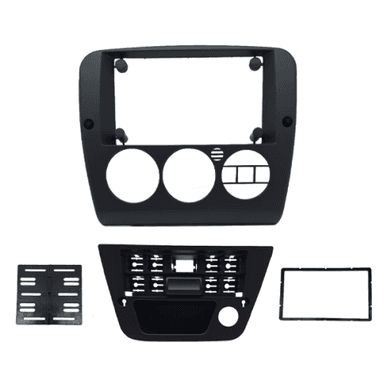 MOLDURA 7" CHEVROLET VECTRA G2 1996/2005 AR DIGITAL PRETA FIAMON