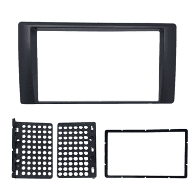 MOLDURA 7" CHEVROLET S10 PITBULL E BLAZER 2001/2011 GRAFITE FIAMON