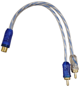 CABO RCA Y 2M + 1F GC CRISTAL 20 CM