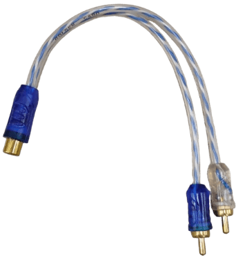 CABO RCA Y 2M + 1F GC CRISTAL 20 CM