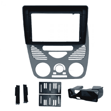 MOLDURA 9" FLUTUANTE FIAT PALIO/ SIENA/ STRADA/ WEEKEND G2 2002/2014 COM AR CINZA FIAMON