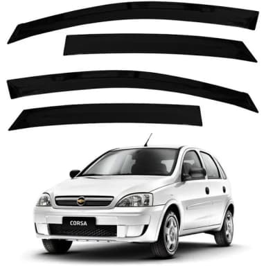 CALHA DE CHUVA 4P CORSA FRENTE MONTANA 2003 A 2012