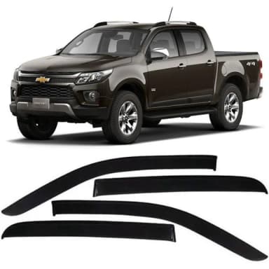 CALHA DE CHUVA 4P S10 CABINE DUPLA 4P 2012 A 2023