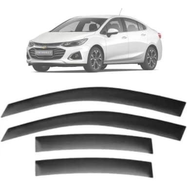 CALHA DE CHUVA 4P CRUZE HATCH E 4P SEDAN 2017 A 2023