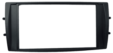 MOLDURA PAINEL 2 DIN TOYOTA HILUX 2012 PRETO