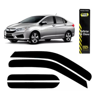 CALHA DE CHUVA 4P HONDA CITY 2009 A 2014