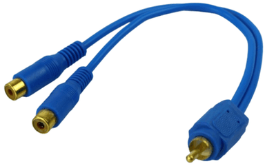 CABO RCA Y 2F + 1M GC AZUL PCT 10 UNIDADES