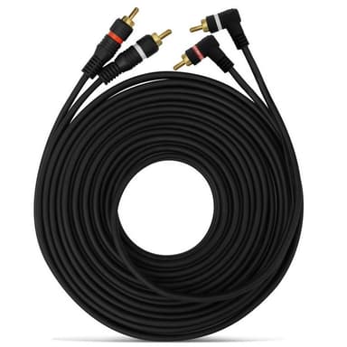 CABO RCA 5,00 MTS 4MM UNIDADE PRETO EMBORRACHADO C- REMOTE GOLDEN CABO