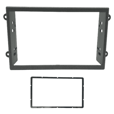 MOLDURA PAINEL 2 DIN GM ONIX-COBALT-SPIN GRAFITE ENCAIXE SOB MEDIDA FACIL INSTALACAO