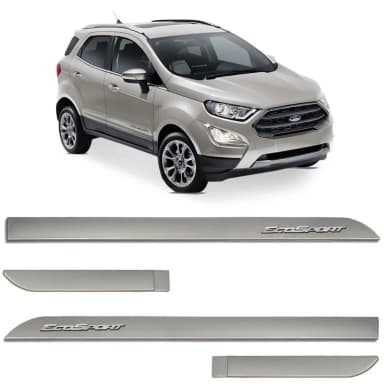 FRISO LATERAL  ECOSPORT 2013 PRATA RIVIERA