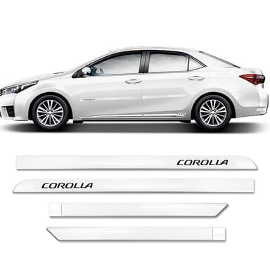 FRISO LATERAL COROLLA BRANCO POLAR