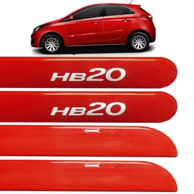FRISO LATERAL HB20 VERMELHO TROPIC