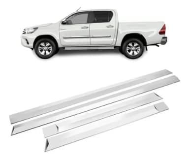 FRISO LATERAL 4 PORTAS PICK UP SUV CROMADO