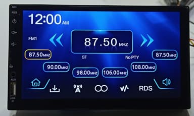 CENTRAL MULTIMIDIA 2 DIN 7" KRONOS MP5 PREMIUM C/ ESP. CARPLAY E ANDROID AUTO
