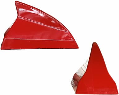 ANTENA TUBARAO SHARK RECEPTIVA VERMELHA ANTICO