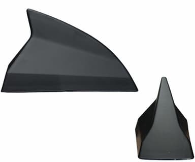 ANTENA TUBARAO SHARK RECEPTIVA PRETO FOSCO ANTICO