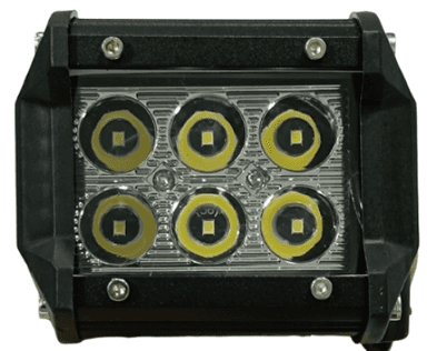 BARRA DE LED 6 LEDS 9V-36V 18W 9,8 CM