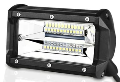 BARRA DE LED 24 LEDS 12V-24V 72W 13,5X8X6,2 CM