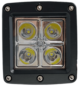FAROL DE LED SPOT 12W 8,3X7,5X6 CM 4 LEDS 9-36V