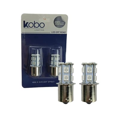 LAMPADA LED 1 POLO PATA EM V 13 LEDS 5050 SMD 12V AMARELO PAR