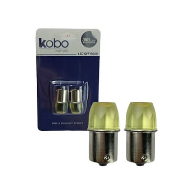 LAMPADA LED 1 POLO 67/1003/1141/1156 CERAMIK 5630 12V AMARELO PAR