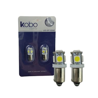 LAMPADA LED PINGAO 2821 5 PONTAS 5050 SMD BRANCO 12V PAR