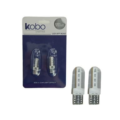 LAMPADA LED PINGAO 2821 T10 5W 6 LEDS 5050 CANBUS AZUL