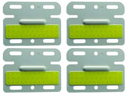 LANTERNA LATERAL P- CAMINHAO 10.5 X 8 CM BRANCO 24V 4 UNIDADES
