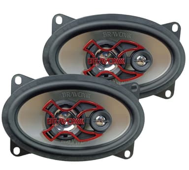 ALTO FALANTE BRAVOX 4X6 POLEGADAS 80 RMS
