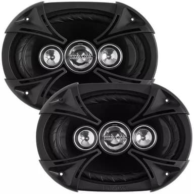 ALTO FALANTE BRAVOX 6X9 POLEGADAS BLACK 110 RMS