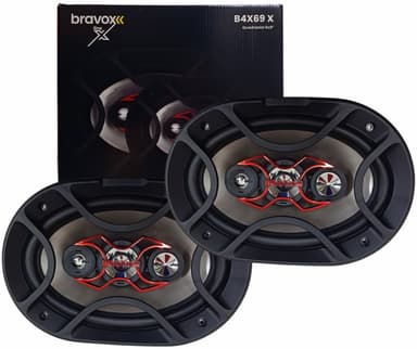 ALTO FALANTE BRAVOX 6X9 POLEGADAS 140 RMS O PAR COM EMBALAGEM