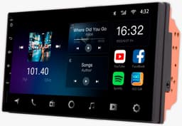 CENTRAL MULTIMIDIA ANDROID 2 DIN 7" CAR PLAY 2GB-32GB SPREDTRUM AIKON