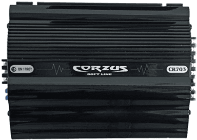AMPLIFICADOR CORZUS 280W RMS 2 OHMS 2 X 70W RMS 1 X 140W RMS