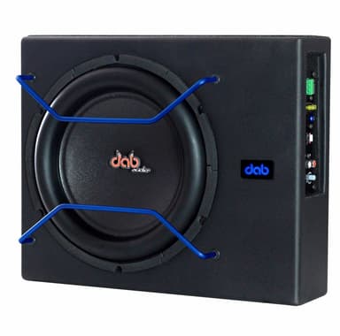 CAIXA AMPLIFICADA DAB AUDIO 8" SLIM SELADA 1 CANAL 200W RMS