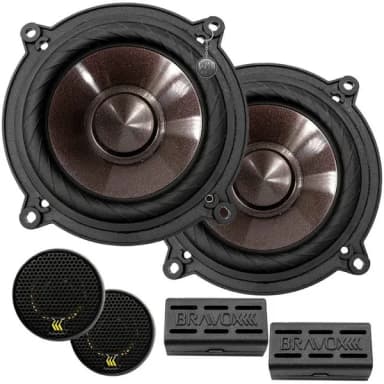 KIT 2 VIAS 6" PREMIUM 60 RMS BRAVOX